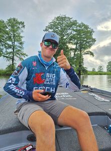 Angler enjoying fishing tour in FL