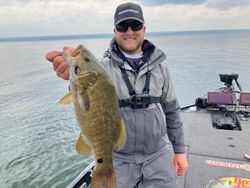 Smallmouth bass caught while fishing in FL