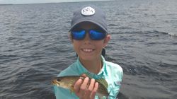 Lone angler fishing in Florida