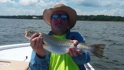 Angler with 17-inch fish catch in FL