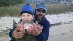 Two people fishing in FL