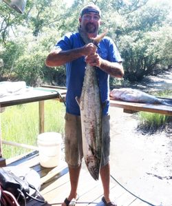 A king mackerel fish caught in FL