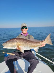 Redfish caught in Panacea, Florida