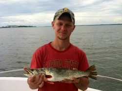 A lone angler fishing in Panacea