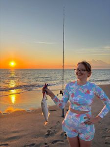 A person fishing in FL