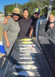 Five redfish caught fishing in FL