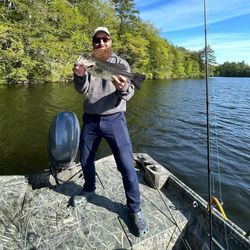 Guided Fishing Fun in Maine, Bass fishing