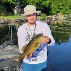 A person fishing in Maine