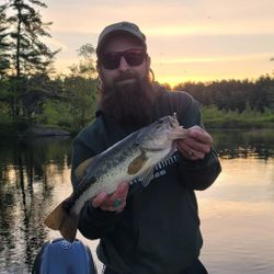 Largemouth Bass caught during fishing tour in Union