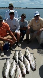 3 striped bass caught on fishing trip in SC