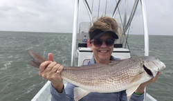 New Personal Best Redfish in South Padre Island