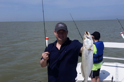 Big Redfish in South Padre Island