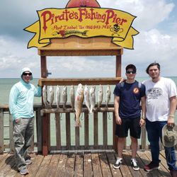 3 fishermen with a great catch in TX