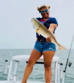 Redfish fishing in South Padre Island, TX