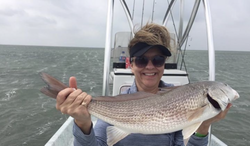 Redfish caught while fishing in TX