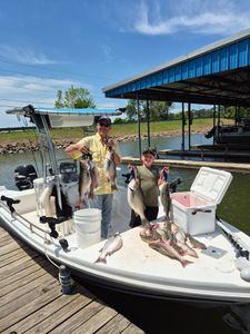 Epic hybrid bass haul! Sunny and stacked.