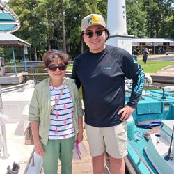 Mom and son team caught 67 bream on Saturday am trip fun day 