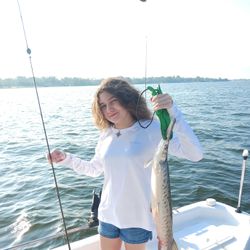 Alligator Gar, 19 inches, fishing in TX