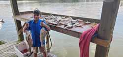 Reeling in the big one from the depths of Willis, TX!