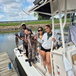 4 hardhead sea catfish caught fishing in TX