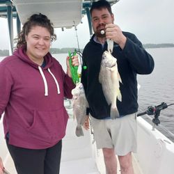 Two anglers fishing in Texas