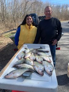 Two anglers fishing in Rogers, AR