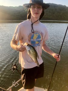 A solitary angler fishing in Rogers
