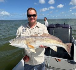 Redfish caught while fishing in Corpus Christi TX