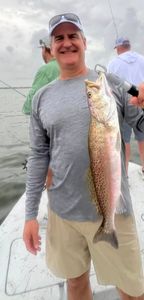 Speckled trout catch from Corpus Christi TX fishing trip