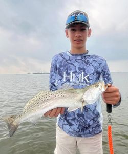Speckled trout caught fishing in Corpus Christi TX waters