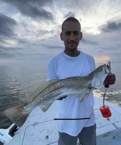Speckled trout fishing catch from Corpus Christi TX waters