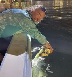 Angler fishing in FL