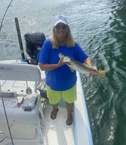 A person fishing in FL