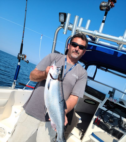 Coho salmon fishing in Cleveland