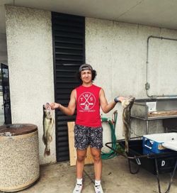 Angler fishing in Cleveland