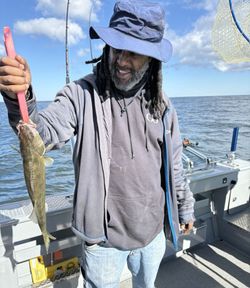 Person fishing in Ohio