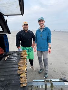 Two people fishing in OR