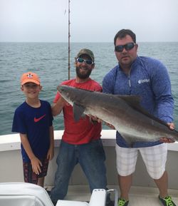 Baiting hooks under the Texas sun