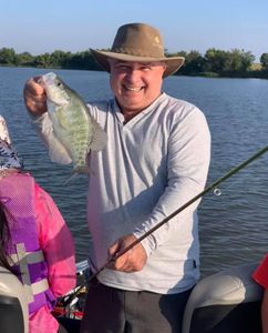 Lone angler fishing in Adair