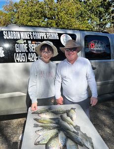 Two anglers fishing in Adair