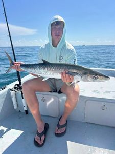 Lone angler fishing in Texas
