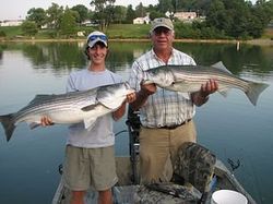 Striper Fishing with the best fishing guide, TN