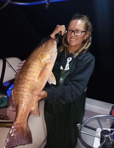 Angler fishing at Fort Myers Beach