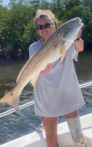 Redfish caught in FL while fishing