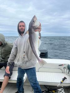 Catching a big fish in ME