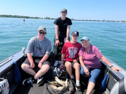 4 people fishing in MI