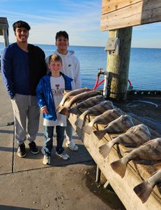 Rockport black drum hunt with some skilled kids!