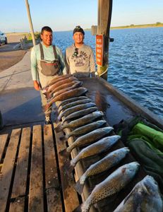 Trout fishing at its finest. Rockport TX 