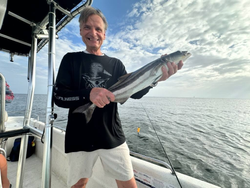 Cobia fish caught by a person in Kissimmee