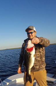One person fishing in Kissimmee